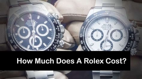 how much does a rolex cost.